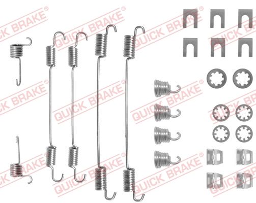 QUICK BRAKE Piederumu komplekts, Bremžu loki 105-0656